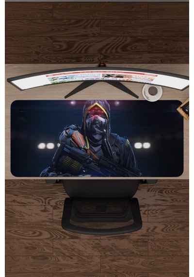 Killzone Kaymaz Dikişli Kauçuk Oyuncu Mousepad V5 - 90x40 Xxl Gaming Mouse Pad Fare Altlığı