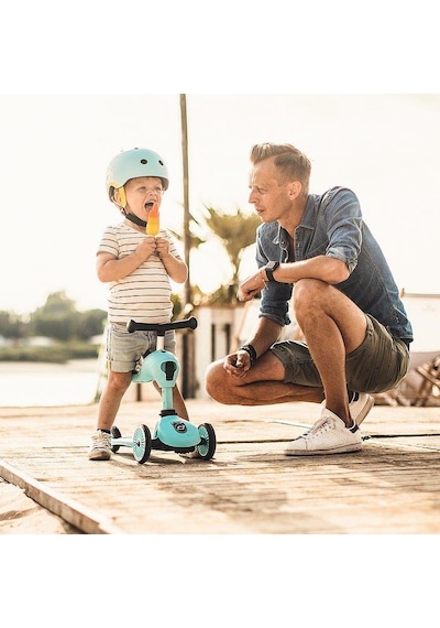 Scoot And Ride Highwaykick 1 Oturaklı Çocuk Scooter Turkuaz 160629-96352