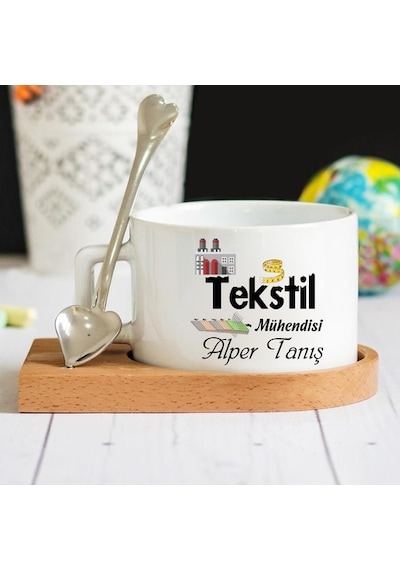 Tekstil Mühendisi Lüks Fincan Seti