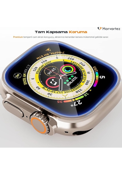 Apple Watch Ultra 2, Ultra 49mm İle Uyumlu, 49mm Ekran Koruyucu, Kolay Hizalama Çerçevesi İle Kurulum, Su Geçirmez, Uhd Temperli Cam, Watch Screen Protector, Otomatik Hizalama Aparatlı Çok Renkli Apple Watch Ultra 2, Ultra 49mm İle Uyumlu, 49mm Ekran Koruyucu, Kolay Hizalama Çerçevesi İle Kurulum, Su Geçirmez, Uhd Temperli Cam, Watch Screen Protector, Otomatik Hizalama Aparatlı Çok Renkli