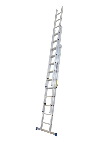 Elmas Serisi - 3 Parça X 3 Metre 9 Metre A Ti Pi Alüminyum Merdiven - Yerli Üretim