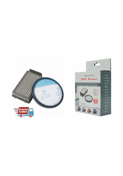 Rowenta RO3723 TA Compact Power Cyclonic Hepa Filtre Seti