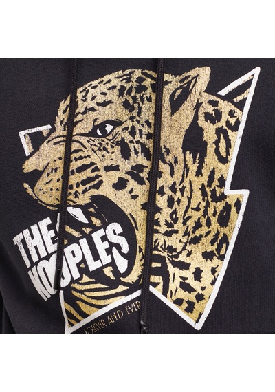 The Kooples Erkek Baskılı Siyah Sweatshırt