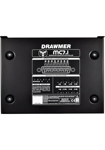 Drawmer 26 0006 Mc7.1 Surround Monitor Controller 7.1 Ve Stereo