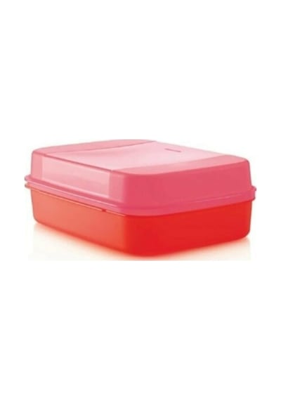 Tupperware Büyük Saklama Kutusu Kırmızı F20 Pembe