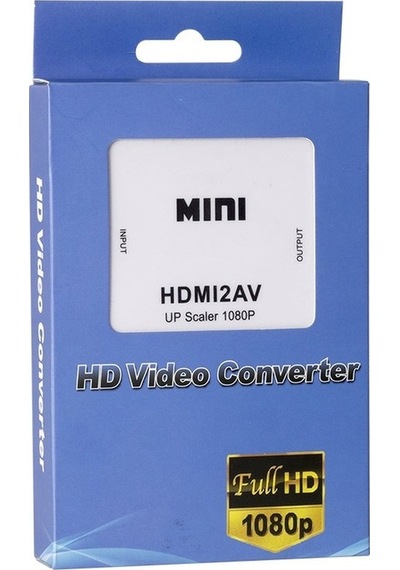 Powermaster Pm-12861 Hdmı To Rca Mini Model 1920x1080 Plastik Kasa Çevirici Konvertör