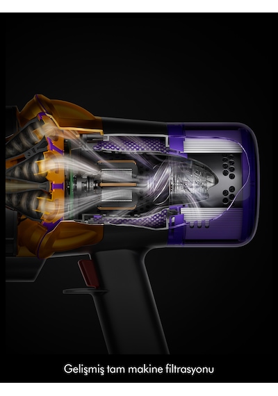 Dyson V12 Detect Slim Absolute 545 W Akülü Elektrikli Süpürge
