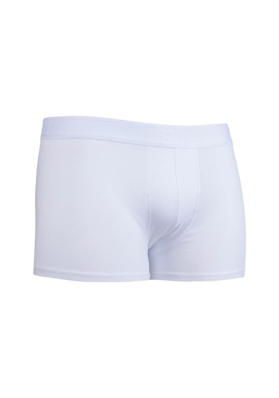 Hatemoğlu Beyaz Pamuklu Boxer Beyaz001