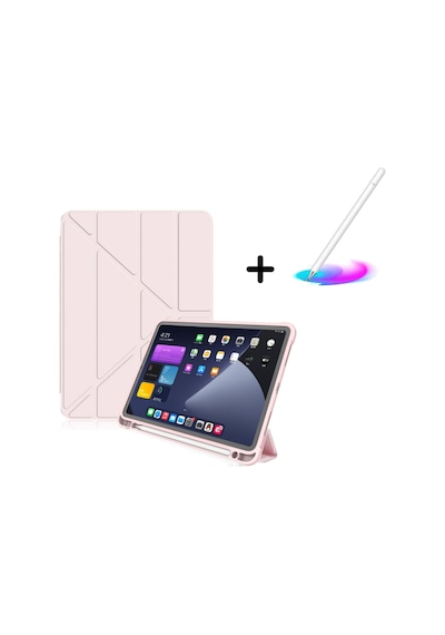 Huawei Uyumlu Matepad Se 10.4 Kılıf Dokunmatik Kalem + Kalem Bölmeli Mars Case