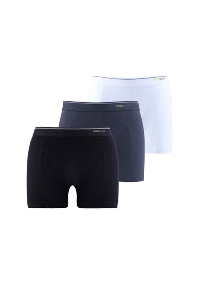 Blackspade Erkek Siyah Boxer 3'lü Paket Siyah-beyaz