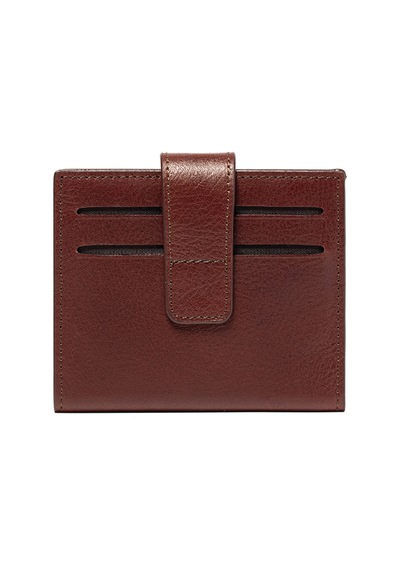 Kahve Cüzdan & Kartlık Unisex 710 Grande Deri Cüzdan Kartlık kahverengi