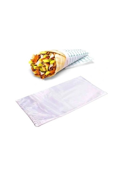 Hakan Ambalaj Dürüm Poşeti 40 Paket 14x28 Cm