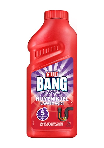 2 Adet Cillit Bang Turbo Lavabo Açıcı 500 Ml