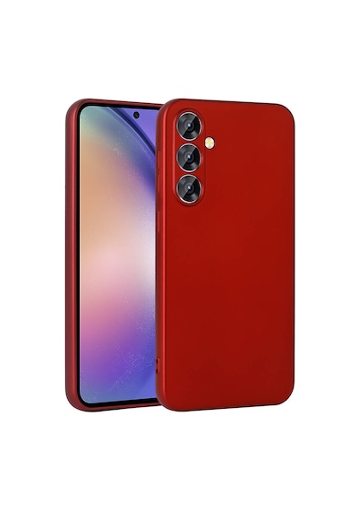 Zore Galaxy A55 Kılıf Ogaa Premier Silikon Kapak - Siyah