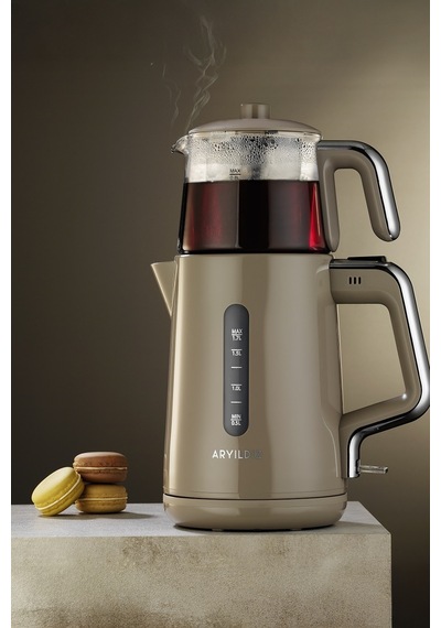 Aryıldız Tea Perfect Çay Makinesi Siyah-krom