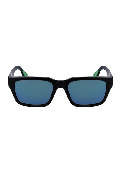 Lacoste L6004s 002 55 Unisex Dikdörtgen Matsiyah Aynalı Kemik Güneş Gözlüğü