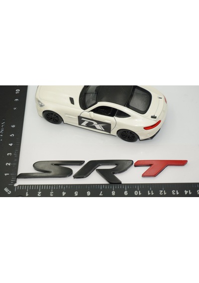 Dk Tuning Dodge Challenger Billet Srt Siyah Kırmızı Logo Arma