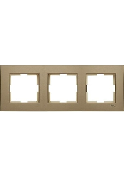 Viko Artline Novella Bronz Üçlü Çerçeve - 92190623