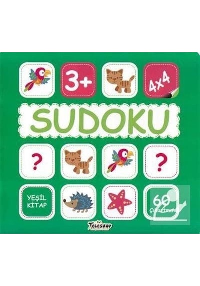 Sudoku 5X5 Yeşil Kitap - Kolektif