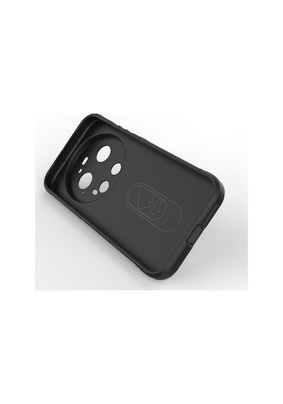 Xiaomi 17 Ultra Kılıf Esnek Tpu Oyuklu Arka Yüzey Tasarımlı Zore Etnik Silikon Kapak Siyah