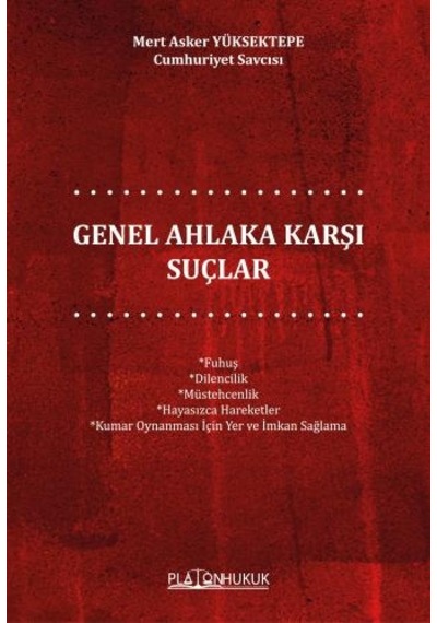 Genel Ahlaka Karşı Suçlar