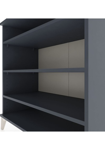 Hyperion Şifonyer 3 Raflı 88x44x96 Antrasit-antrasit Antrasit