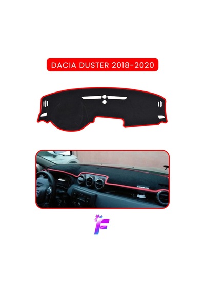 Dacıa Duster 2018-2020 Uyumlu Torpido Örtüsü Araca Özel Üretim Kolay Montaj Ta69