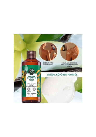 Vegan Nemlendirici Egzotik Vanilya Duş Jeli Seti 600 Ml Yedek + 400 Ml Jel Diğer