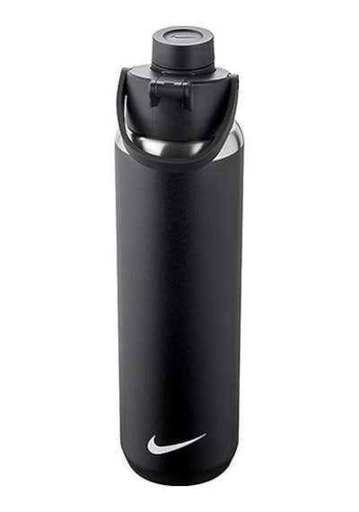 Nike N1003311-091 Recharge Chug Paslanmaz Çelik Suluk 700 Ml Siyah
