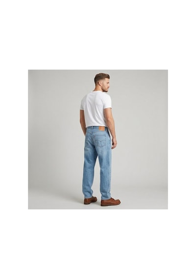 Levi's 555 Pamuklu Relaxed Straight Fit Orta Bel Düz Paça İnce Esnek Kumaş Jeans Erkek Kot Pantolon 003va0000 Kot Mavi Levi's 555 Pamuklu Relaxed Straight Fit Orta Bel Düz Paça İnce Esnek Kumaş Jeans Erkek Kot Pantolon 003va0000 Kot Mavi