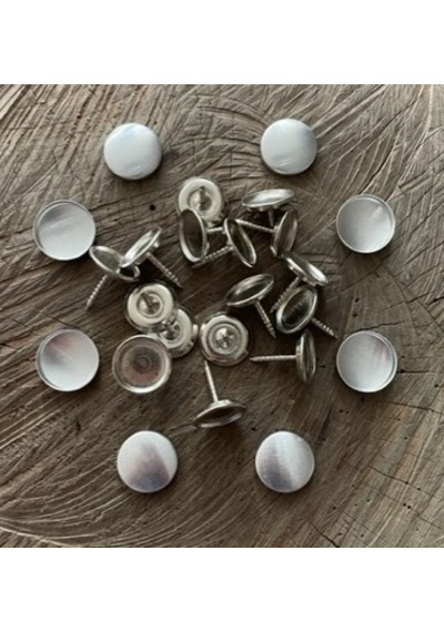 Fbk 18mm Nikel Çivili Kabara Raptiye Döşemeci Kabara Koltuk Çivisi 100adet