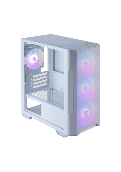 Msı Mag Forge M100r White Tempered Glass Usb 3.2 Matx Mid Tower Kasa