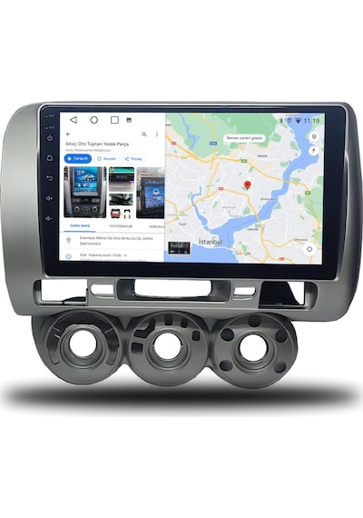 Oskodi Honda Jazz Android Carplay Multimedya 2002-2008 Manuel Klima 2GB Ram + 32GB Hafıza
