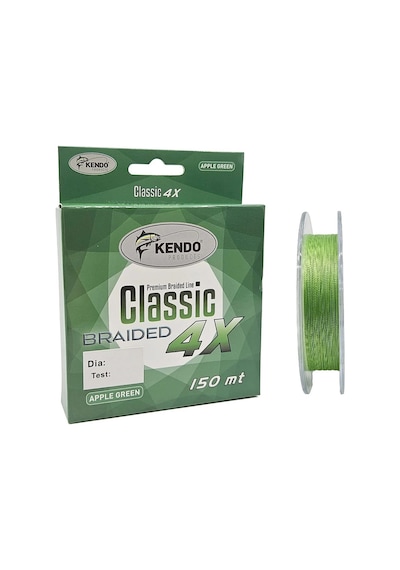 Kendo Classic 4x 150m 0,14mm Apple Green Örgü İp Misina