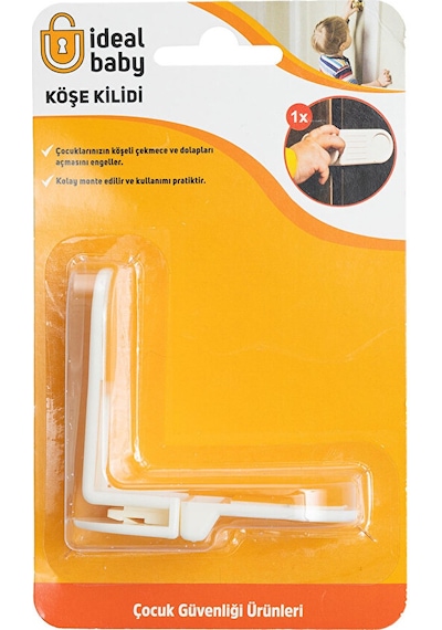 Köşe Kilidi 2 Adet Çok Renkli