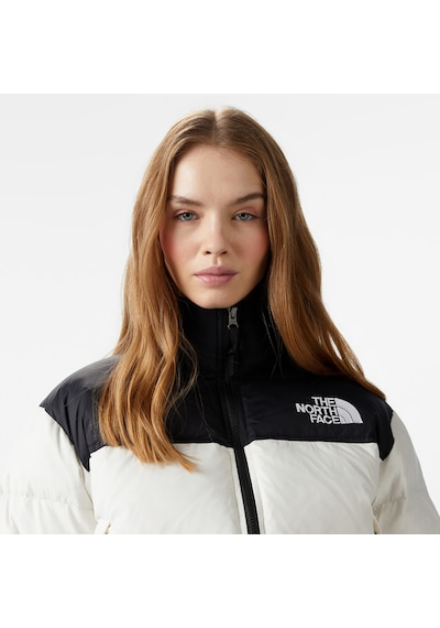 The North Face Nuptse Kadın Beyaz Ceket Düz Nf0a5ggerou1
