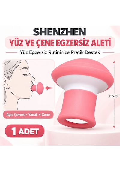 Şekilli Yüz Eğitici - Çene Şekillendirme & Sıkılaştırma Aracı 94334337