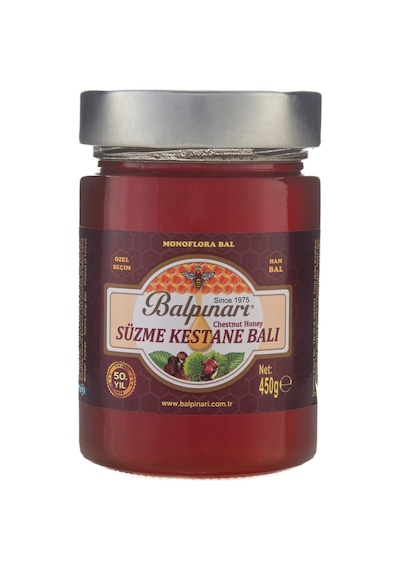 Balpınarı Özel Seçim Ham Süzme Kestane Balı 450 Gr