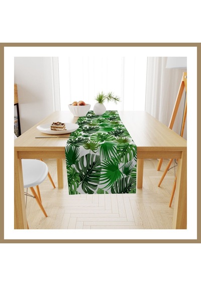 Kahveci.store Dijital Baskılı Runner 40x140cm 22 Çok Renkli