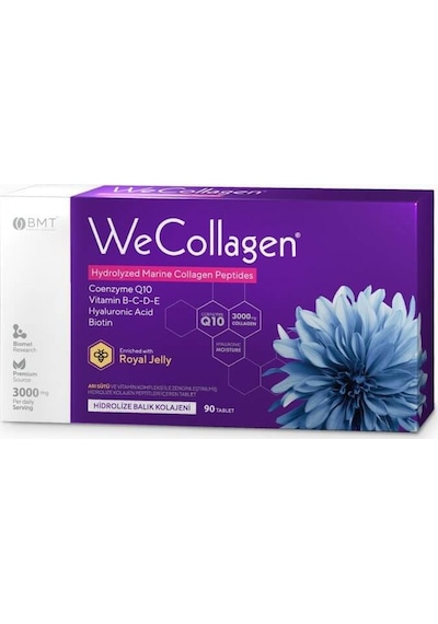 Biomet Wecollagen 90 Tablet Kolajen