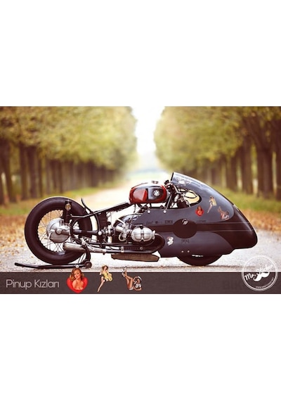 Bay Etiket Pnp28Pinup Kizi Sticker