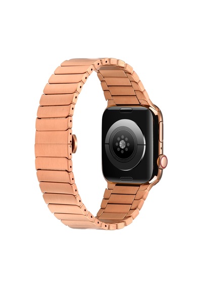Apple Uyumlu  Watch 38 MM Kordon Krd-79 Metal Kordon