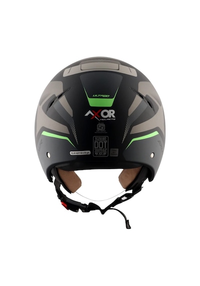 Axor Striker Ultron Açık Kask Siyah-gri Siyah - Gri