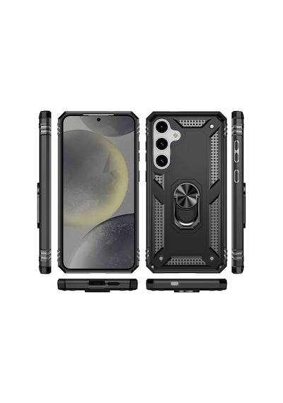 Galaxy Uyumlu S24 Kılıf Tchs Vega Kapak - Kırmızı Kirmizi