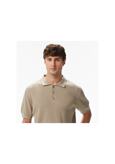 Nautica Erkek Bej Regular Fit Kısa Kollu Triko Düz S55110t Bej