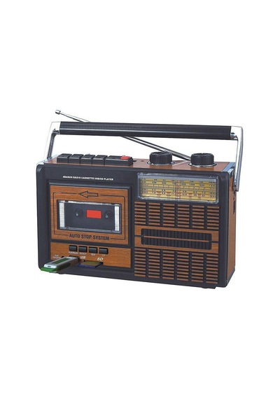 Coverzone Yeni Radyo Usb Sd Fm Bluetooth Kaset Çalar Müzik Kutusu Retro El Tutamaçlı Taşınabilir Sku: Zeus8690010060563