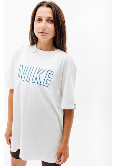 Sportswear Utility Graphic Kadın Beyaz T-shirt Fj4931-121 Beyaz