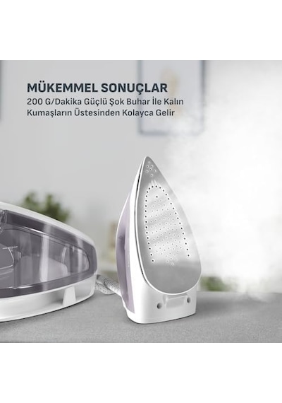 Sv4111 Express Mini Kırışıklık Giderici 2200 Watt Buhar Kazanlı Ütü - 1830009011