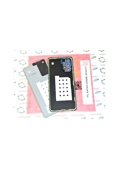 Samsung Galaxy Uyumlu A52 A525 Arka Pil Batarya Kapağı (Lensli