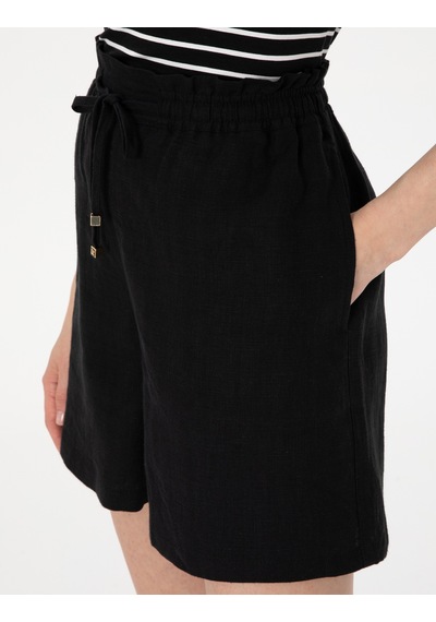 Pierre Cardin Kadın Siyah Şort 50306492-vr046 Siyah
